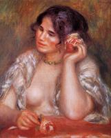 Renoir, Pierre Auguste - Gabrielle with a Rose